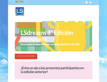 Tablet Screenshot of lsdreams.lasalleuniversities.net